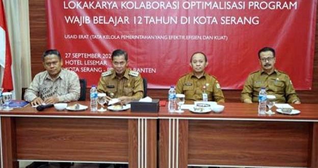 Pemkot Serang Berkolaborasi Dalam Optimalisasi Program Wajib Belajar 12 Tahun