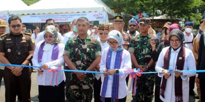 Bupati Iti Buka Semarak Harkopnas ke-75 Tingkat Kabupaten Lebak