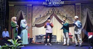 Ustad Zacky Mirza Meriahkan Festival Al A’zhom dengan Nada dan Dakwah