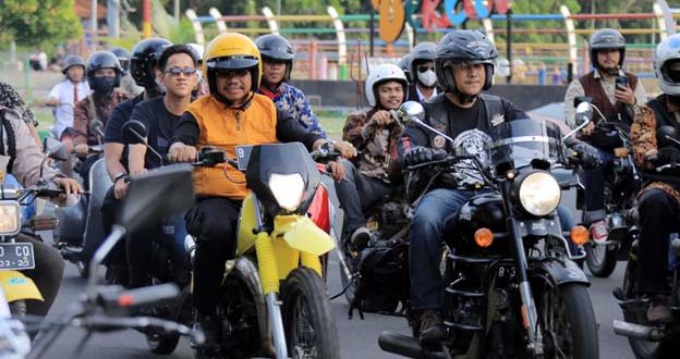 Penutup Sedasi Vibes, Sachrudin ‘Nyore Riding’ Bareng Ratusan Motoris