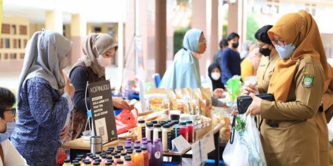 Disperindagkop Kota Tangerang Gelar Bazar Murah UMKM