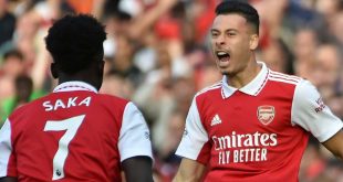 Arsenal vs Liverpool 3-2: The Gunners Kembali ke Puncak Liga Premier