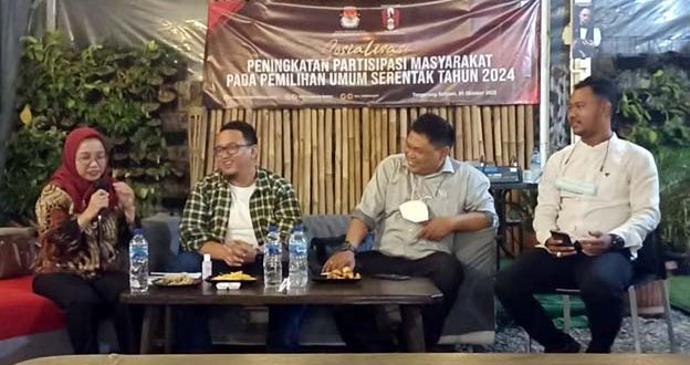 KPU Tangsel Gandeng PA GMNI dalam Sosialisasi Pemilu 2024