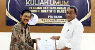 Wabup Serang Ajak Mahasiswa Universitas Banten Manfaatkan IT