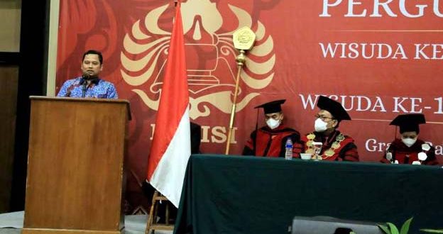 Hadiri Wisuda Bisma Lepisi, Arief: Waktunya untuk Aktualisasi Diri