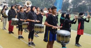 Drum Band Kota Tangerang Lakukan Pemusatan Latihan untuk Porprov Banten