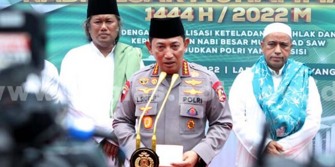 Kapolri Ajak Jajaran Terapkan Sifat Kebaikan Hingga Do’akan Bangsa