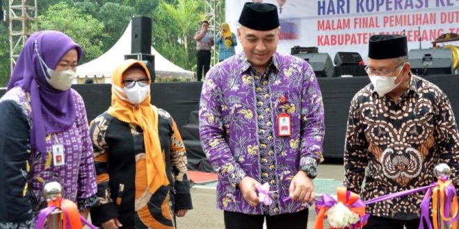 Bupati Zaki: Koperasi Tulang Punggung UMKM di Kabupaten Tangerang