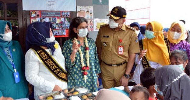 Bupati Zaki Dampingi Kunjungan Wapres Bank Dunia Mamta Murthi