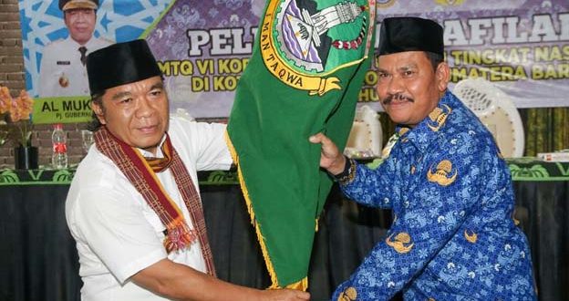 Lepas Kafilah MTQ Korpri, Pj Gubernur: Mari Kita Berikhtiar Bersama