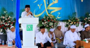 Sachrudin Peringati Maulid Nabi Bersama Santri Ponpes Nurul Huda