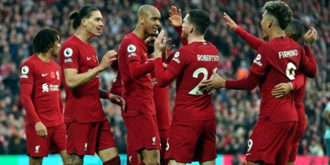 Liverpool 3-1 Southampton: Darwin Nunez Mencetak Dua Gol 