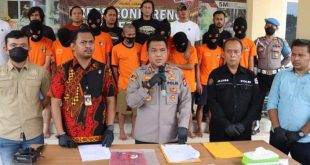 Satreskrim Polres Lebak Berhasil Ringkus Tujuh Pelaku Curanmor