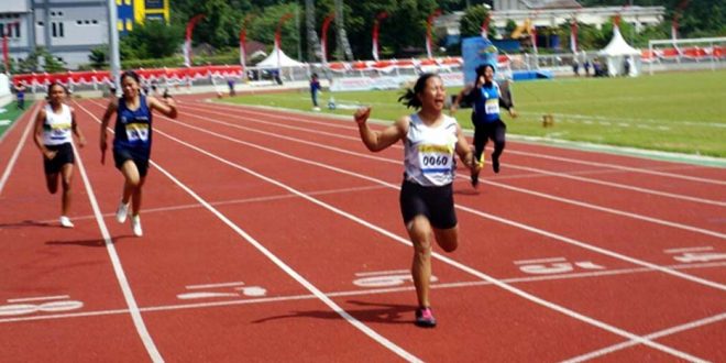 Cabor Lari Estafet Putri Kota Tangerang Sabet Medali Emas