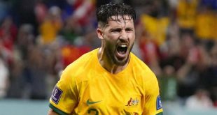 Australia 1-0 Denmark: The Socceroos Masuk ke Babak 16 Besar