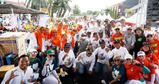 Dihadiri Pilar Saga Ichsan, Acara Fun Walk Berlangsung Meriah