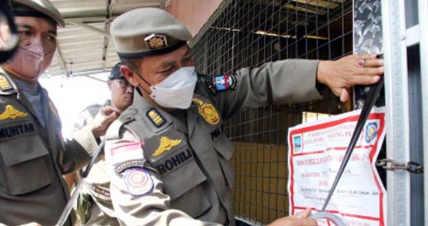 Satpol PP Kabupaten Serang Kembali Segel THM Berkedok Resto