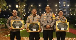 Dua Kapolsek Jajaran Polres Metro Raih Tangerang Pos Award 2022