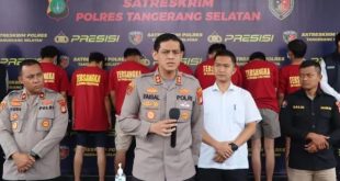 Tujuh Suporter Persita Jadi Tersangka Perusakan Bus Persis Solo