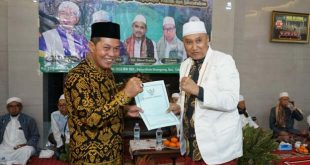 Walikota Syafrudin Hadiri Peringatan Isra Mi'raj di Legok Sukmajaya