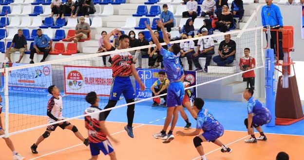 19 Klub Berbagai Daerah Ikuti Tournament Bola Voli Wali Kota Cup 2023