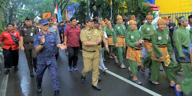 Parade Seni Budaya Warnai Gerakan Jalan Kebangsaan Kota Tangerang