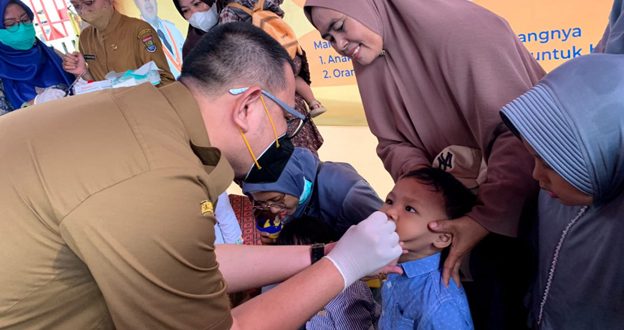 Cegah Stunting, Dinkes Kabupaten Tangerang Berikan Vitamin A ke Balita