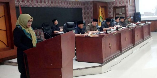 Rapat Paripurna, Perda Kota Layak Anak Disahkan DPRD Kota Tangerang