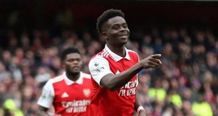 Arsenal 4-1 Crystal Palace: Bukayo Saka Mencetak Dua Gol