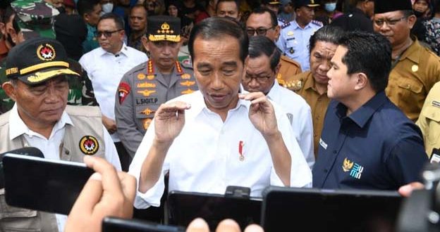 Al Muktabar Dampingi Presiden Tinjau Harga Kebutuhan Pokok di Cilegon