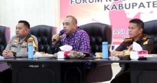 Jelang Hari Buruh, Bupati Zaki Pimpin Rakor Forkopimda