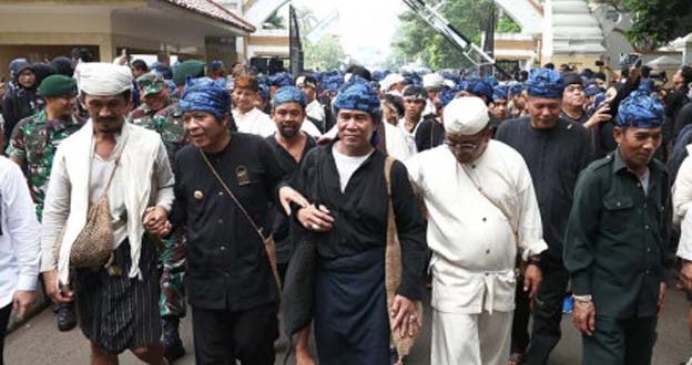 Laksanakan Seba, Ribuan Warga Baduy Berdatangan di Kota Serang