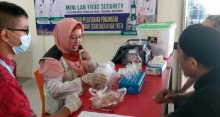 DKP Kota Tangerang Tambah Dua Pojok Uji Keamanan Pangan