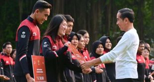 Presiden Jokowi Berikan Bonus untuk Atlet SEA Games ke-32