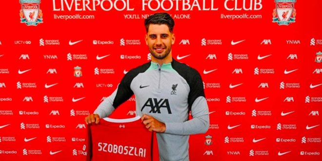 Liverpool Menyelesaikan Penandatanganan Dominik Szoboszlai
