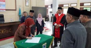 Ali Fahmi Sumanta Dilantik Jadi Sekda Definitif Kabupaten Pandeglang