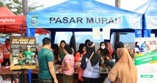 DKP Kota Tangerang Gelar Pasar Murah di Car Free Day