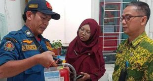 BPBD Kota Tangerang Lakukan Pengecekan APAR di Puskesmas