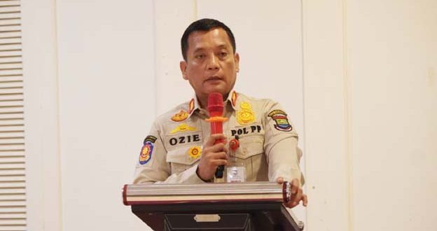 Personel Satpol PP Lakukan Pengamanan MTQ Ke-20 Banten