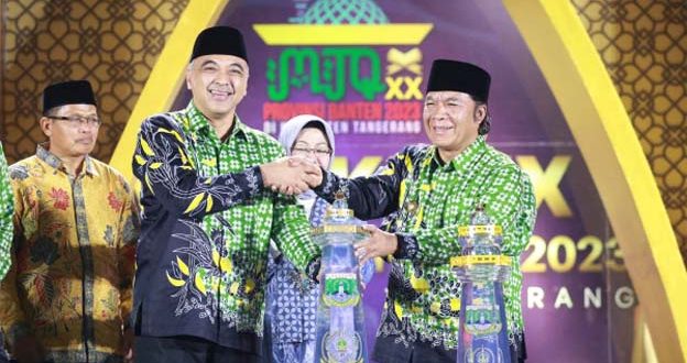 Pj Gubernur Al Muktabar Tutup MTQ XX Provinsi Banten 2023