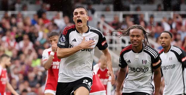 Arsenal 2-2 Fulham: Joao Palhinha Mencetak Gol Imbang di Menit Akhir