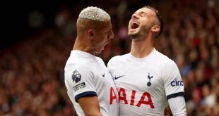 Bournemouth 0-2 Tottenham: James Maddison Mencetak Gol Pembuka