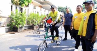 Sachrudin Hadiri Giat Car Free Day di Kecamatan Larangan