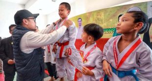 Pilar Saga Buka Kegiatan Teraskota Karate Championship II 2023