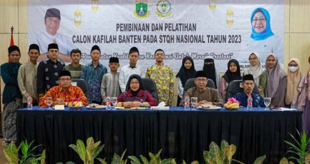 Pj Sekda Virgojanti Buka Pelatihan Calon Kafilah Provinsi Banten