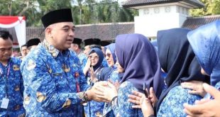 Bupati Zaki Lakukan Apel Terakhir di Masa Jabatannya