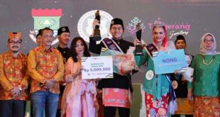 Nabil dan Nadia Resmi Jadi Kang dan Nong Kabupaten Tangerang