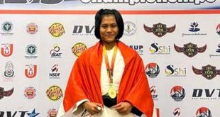 Dinny Febriani Raih Medali Emas di International Judo Championship