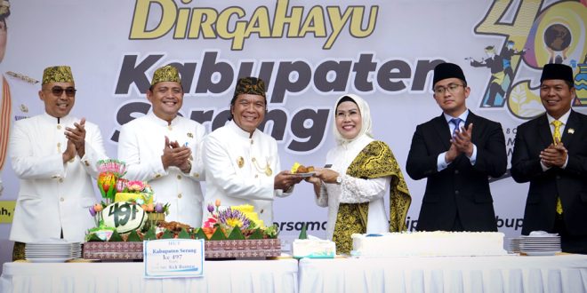 HUT ke-497 Kabupaten Serang, Kemajuan Daerah Diapresiasi