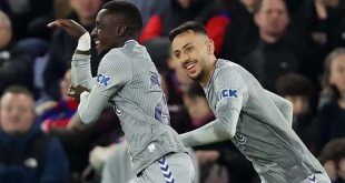 Hasil Pertandingan Crystal Palace vs Everton: Skor 2-3